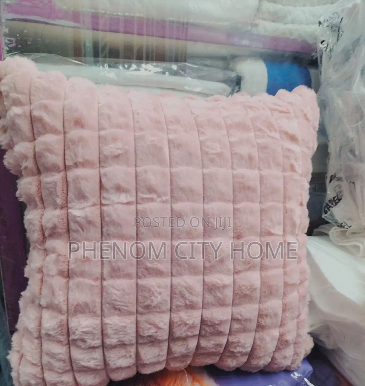 Brown and Beige Fur Throwpillow Covers