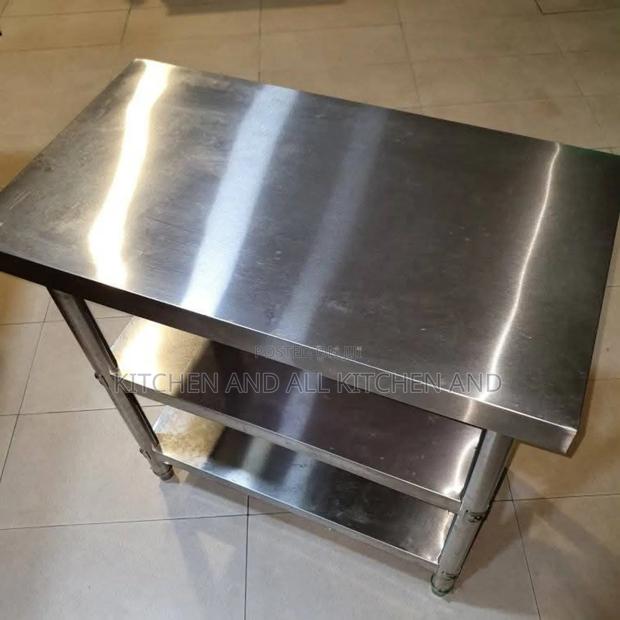 3 Tier Top Class Stainless Steel Table