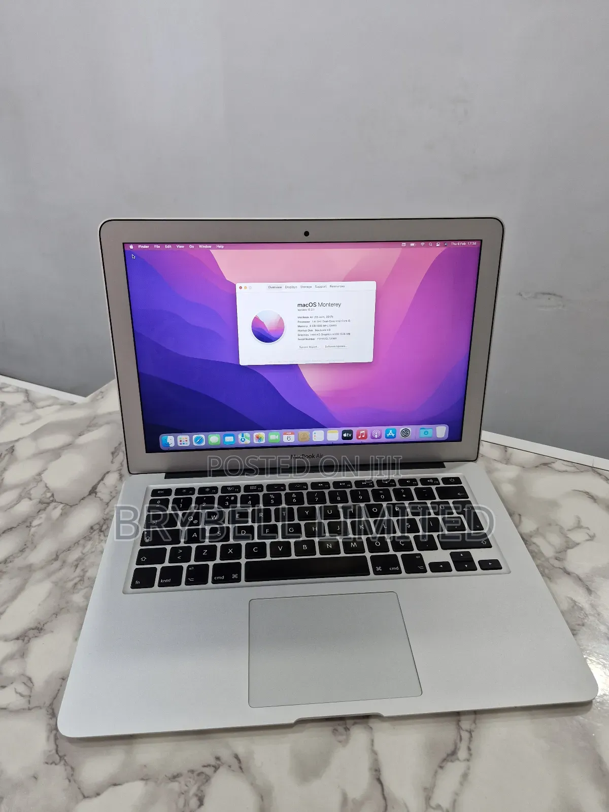 Laptop Apple MacBook Air 8GB Intel Core I5 SSD 128GB