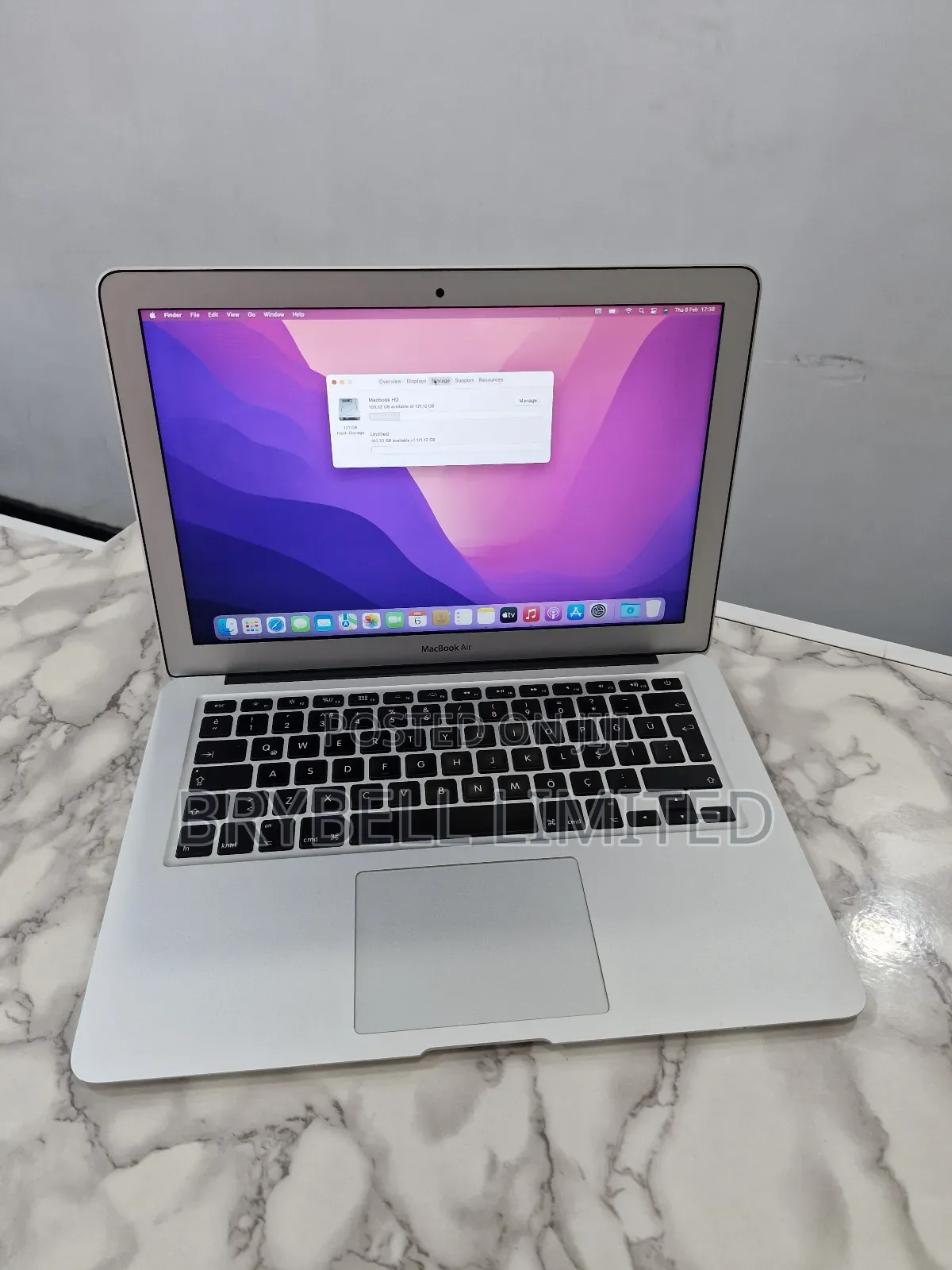 Laptop Apple MacBook Air 8GB Intel Core I5 SSD 128GB