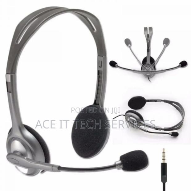 Logitech Stereo Headset H111 Black-(3.5 Mm Jack) - main view