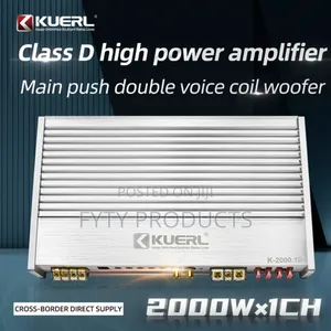 Kuerl 2000w Class D Mono Block Power Amplifier