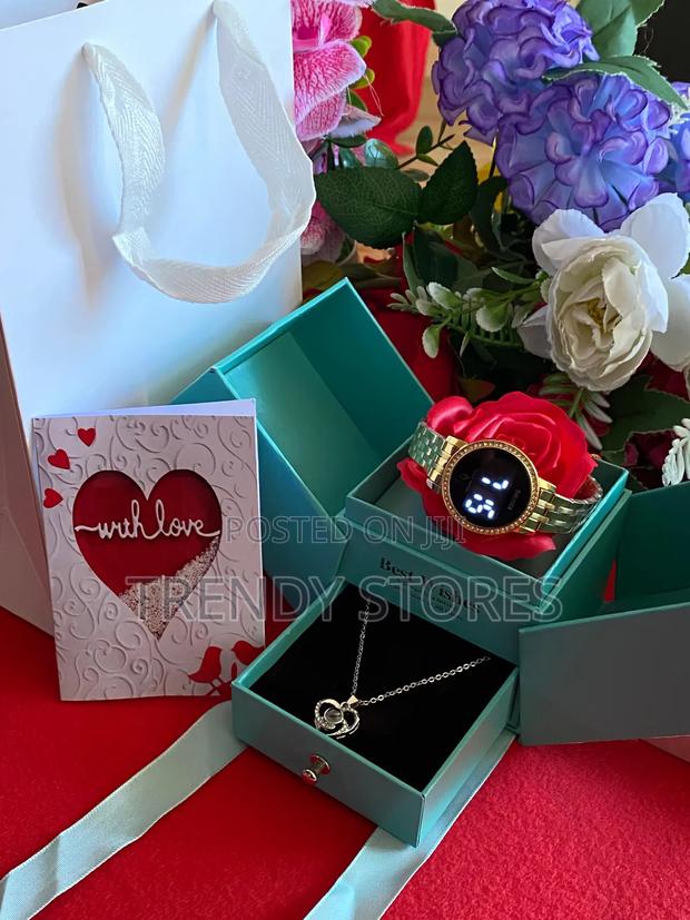 Valentine's Gift for Her With Necklace - main view