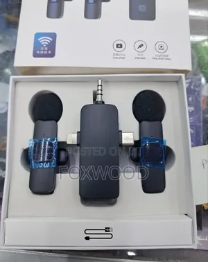 3-in-1 Wireless Lavalier Microphone