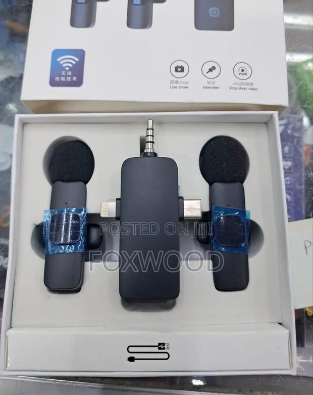 3-in-1 Wireless Lavalier Microphone - thumbnail 4