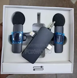 3-in-1 Wireless Lavalier Microphone