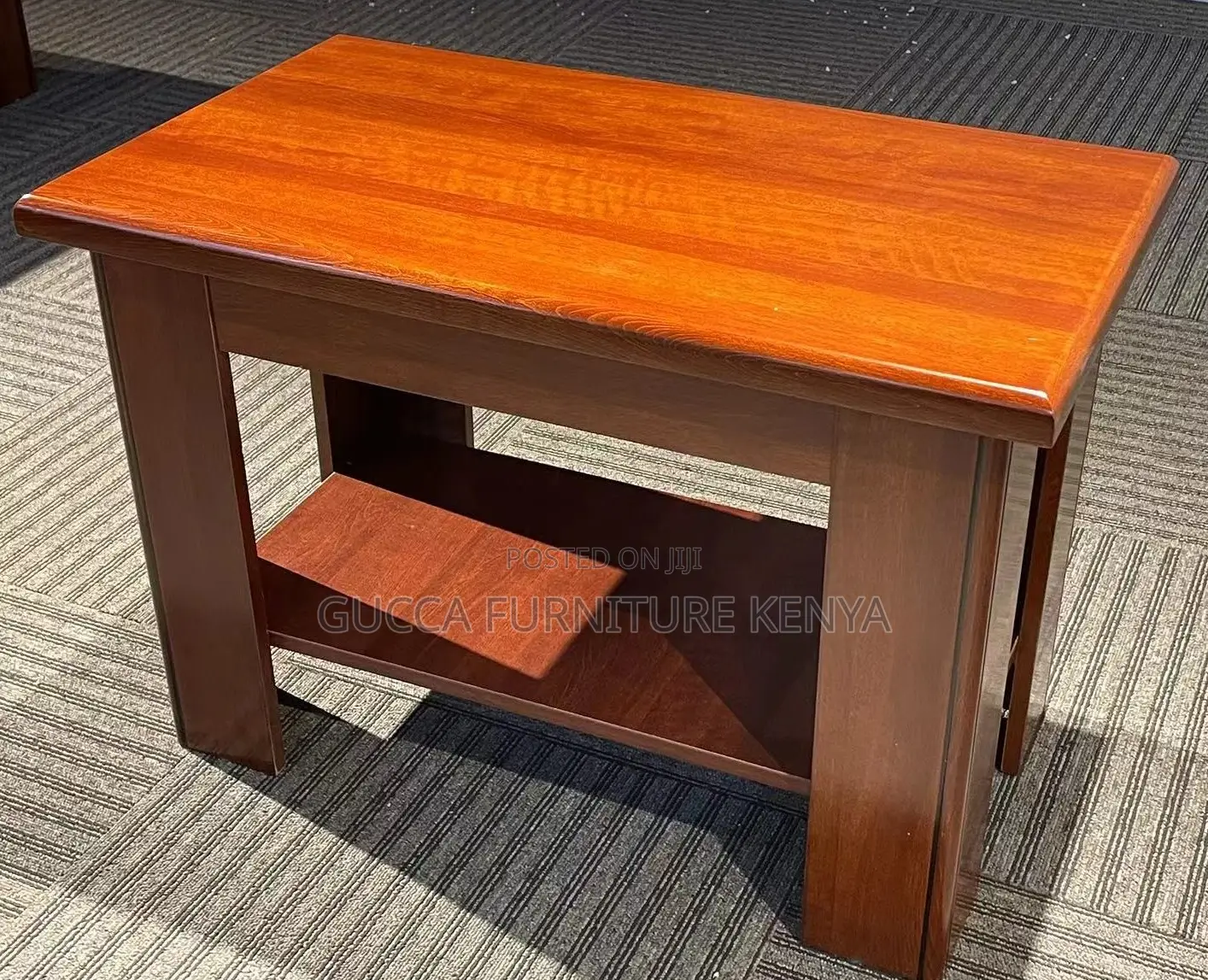 Coffee Tables: Square Solid Mahogany Durable Coffee Table