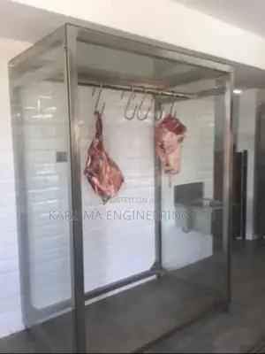 Stainless Rails Meat Display