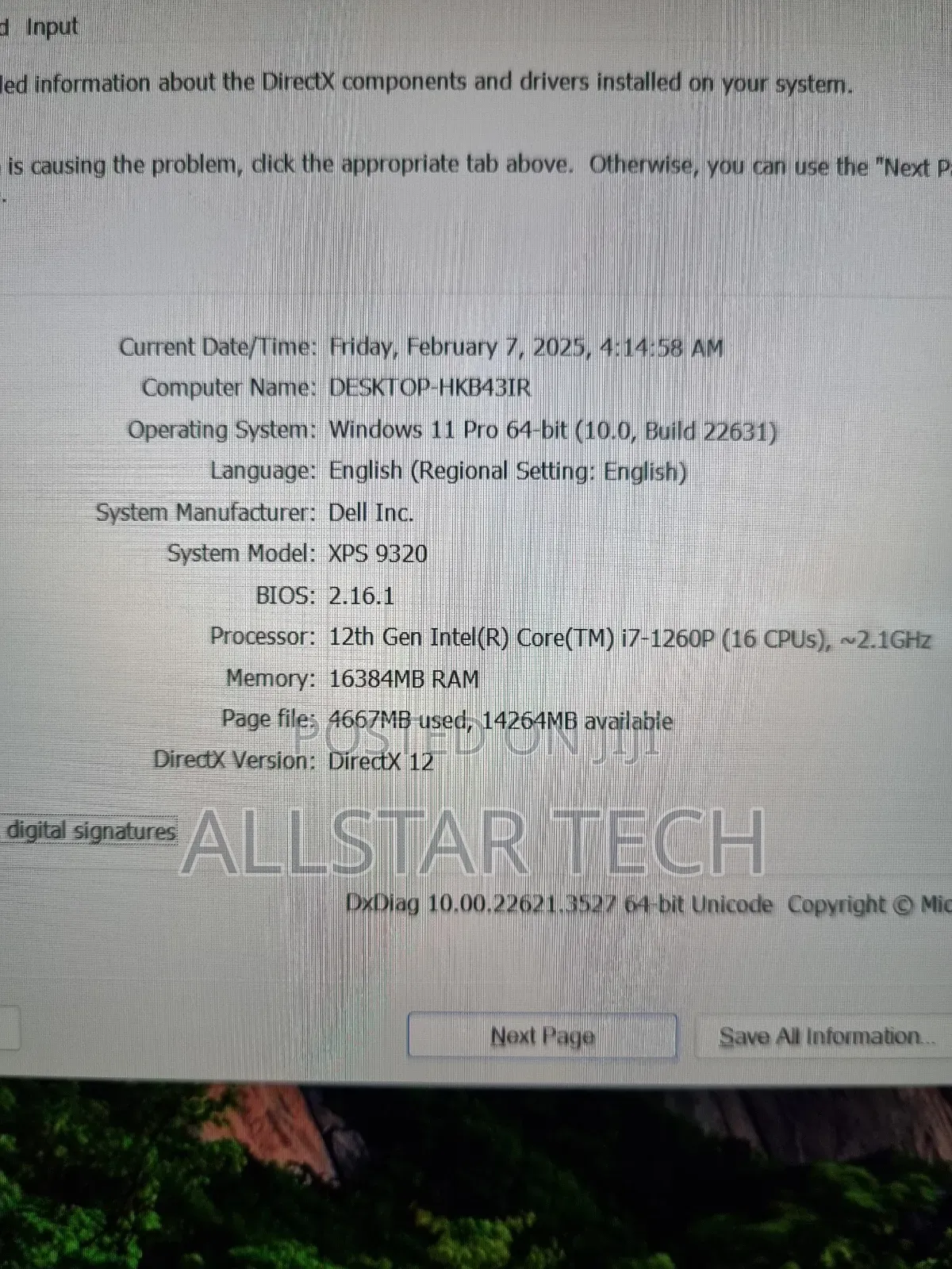Laptop Dell XPS 13 9320 16GB Intel Core I7 SSD 512GB