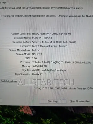 Laptop Dell XPS 13 9320 16GB Intel Core I7 SSD 512GB