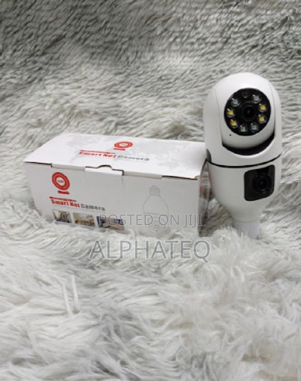 Double Lens PTZ Bulb Wifi Camera – DPTZBW03 - main view