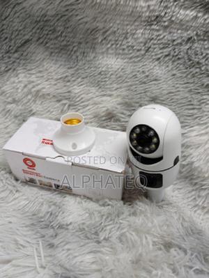 PTZ Bulb Camera 1080P Auto Rotating Wifi CCTV - thumbnail 2