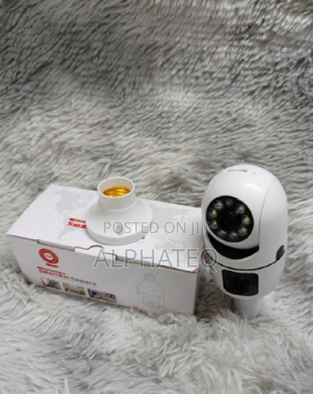 Dual Lens PTZ Bulb Camera 1080P With Motion Tracking, - main view
