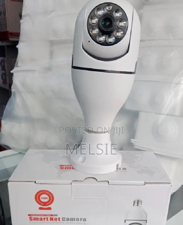 Video Surveillance PTZ Wi-Fi CCTV Bulb Security Camera