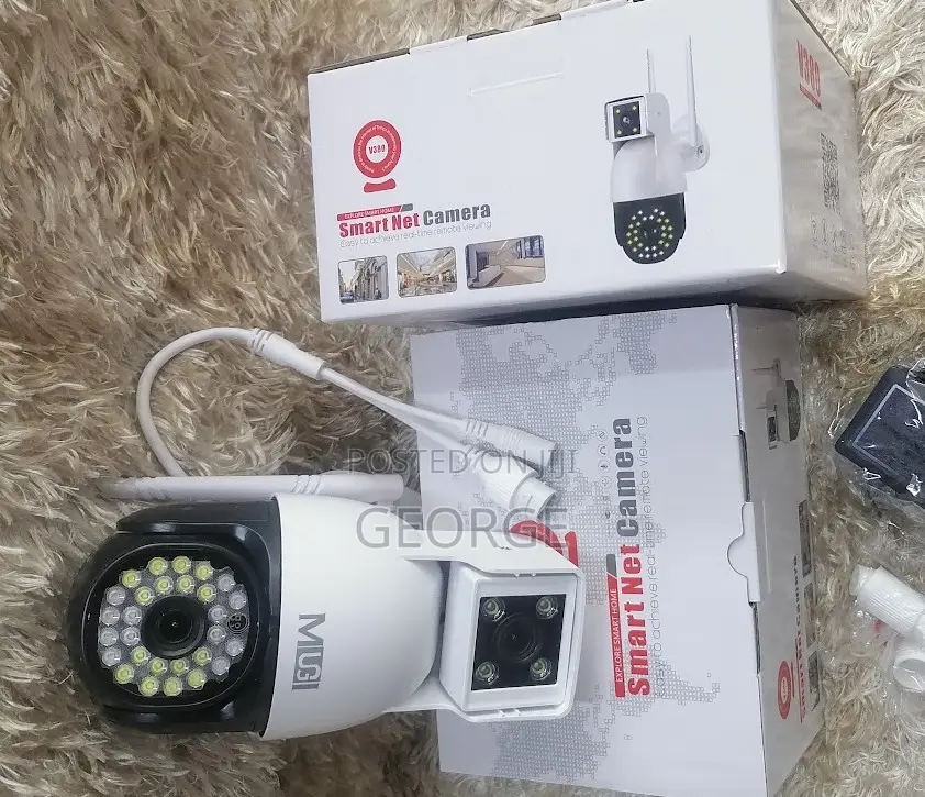 4G Affordable Mini PTZ CCTV Camera With Duo Lens