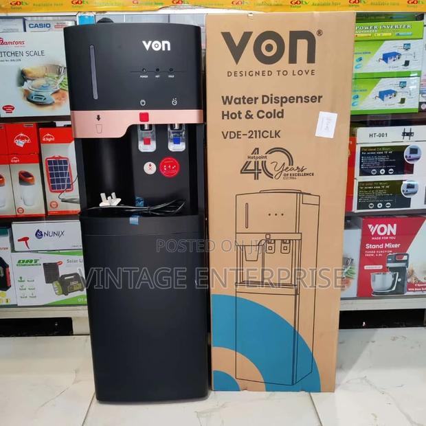 Von Dispenser Hot and Cold With Cup Dispenser - main view