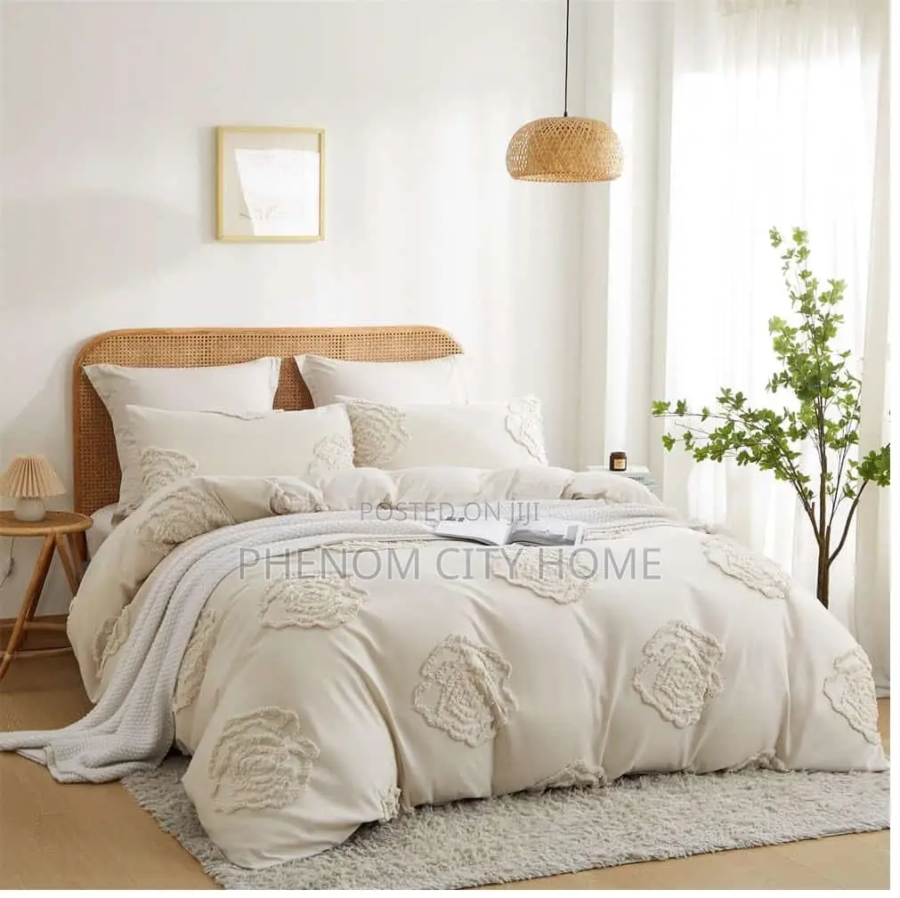 New Design Luxury Tufted Duvet Cover Set