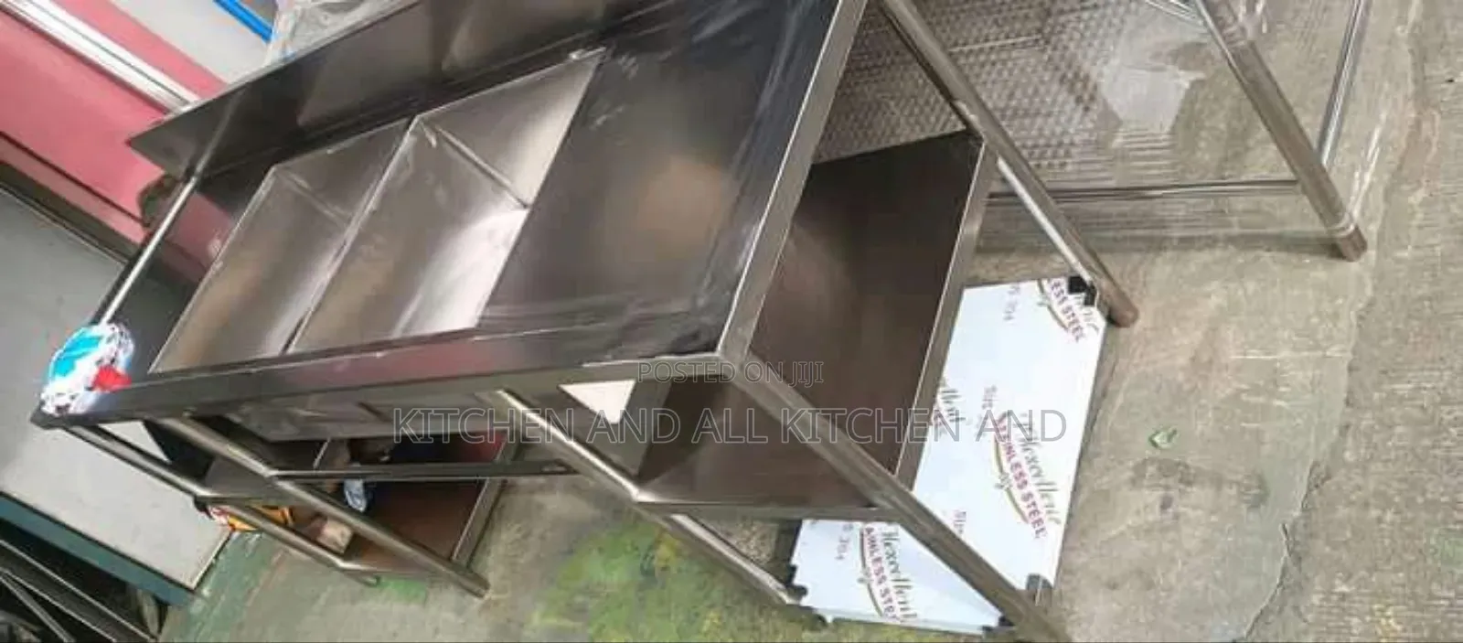 Triple Basin Stainless Steel Sink