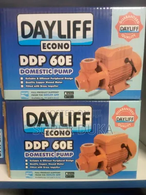 Booster Pump.Dayliff 0.5 Hp Water DDP 60E.