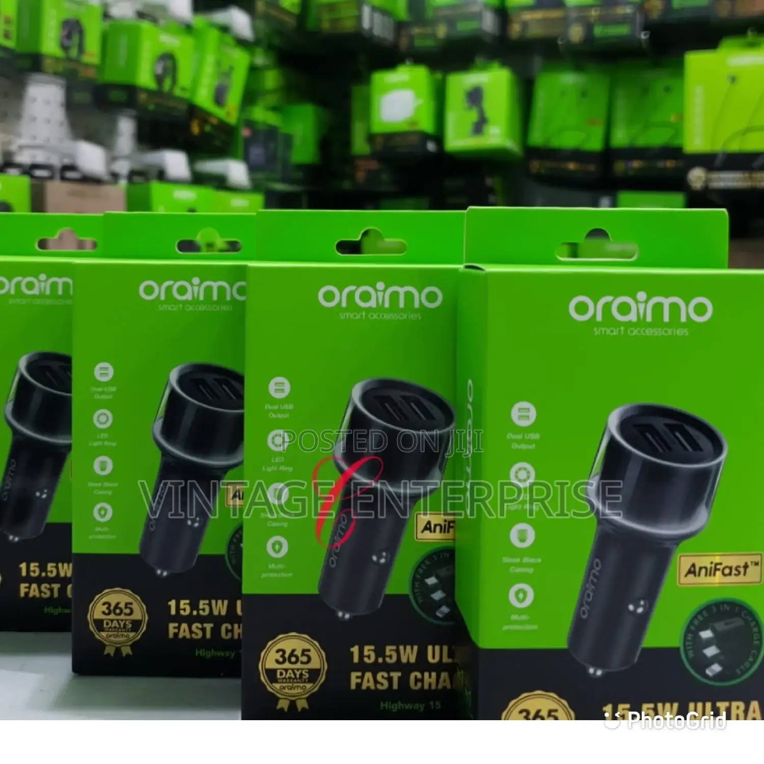 Oraimo Highway Ultra Fast Car Charger