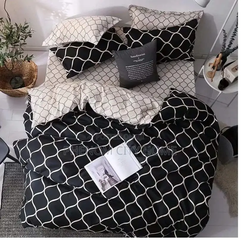Black and White Duvet Cover Set