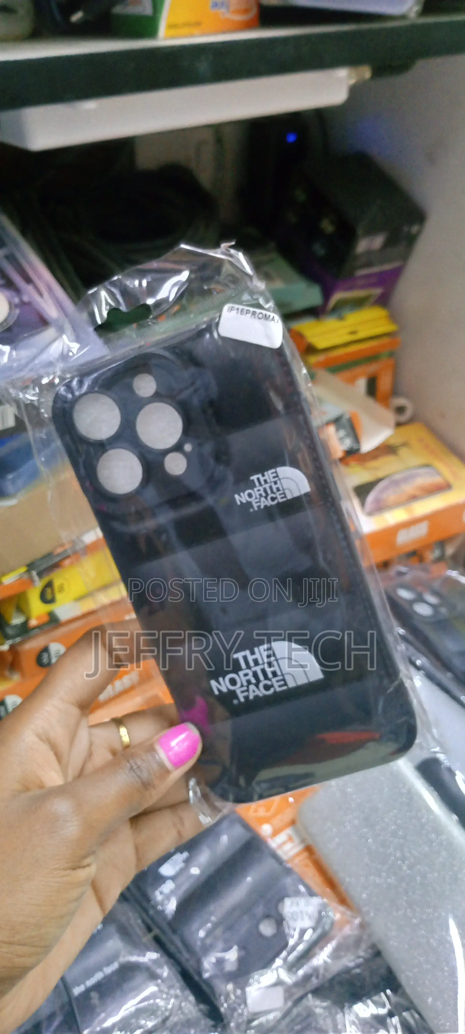 North Face Puffer Edition Case for iPhone 16 Pro Max