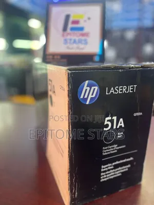 Glaring HP 51A Original Laserjet Toner Cartridge
