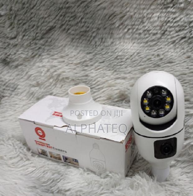 Dual Lens CCTV Bulb Camera Hot-Selling V380 PTZ
