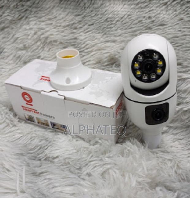 V380pro Bulb Camera WIFI PTZ Camera~Rotating Dual Lens Bulb- - main view