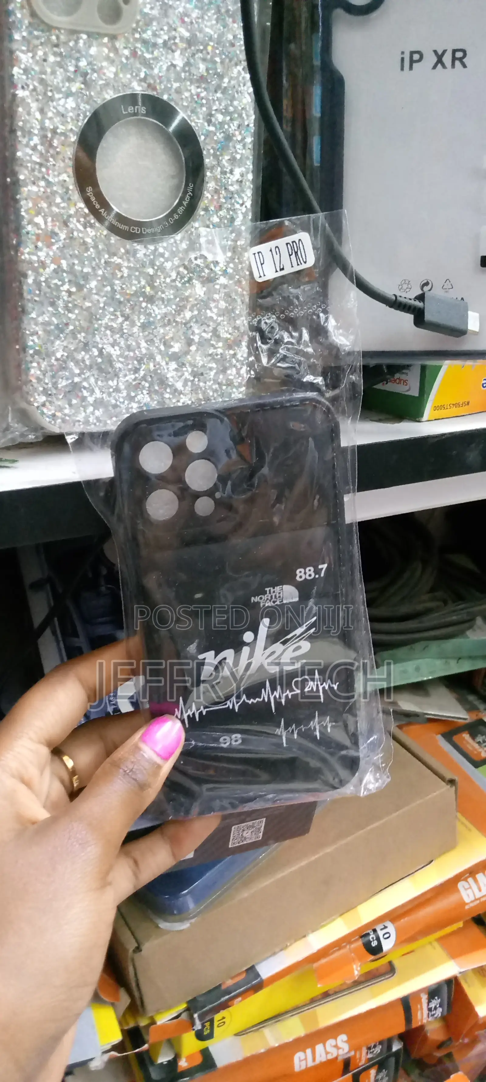 North Face Puffer Edition Silicone Case for iPhone 12 Pro