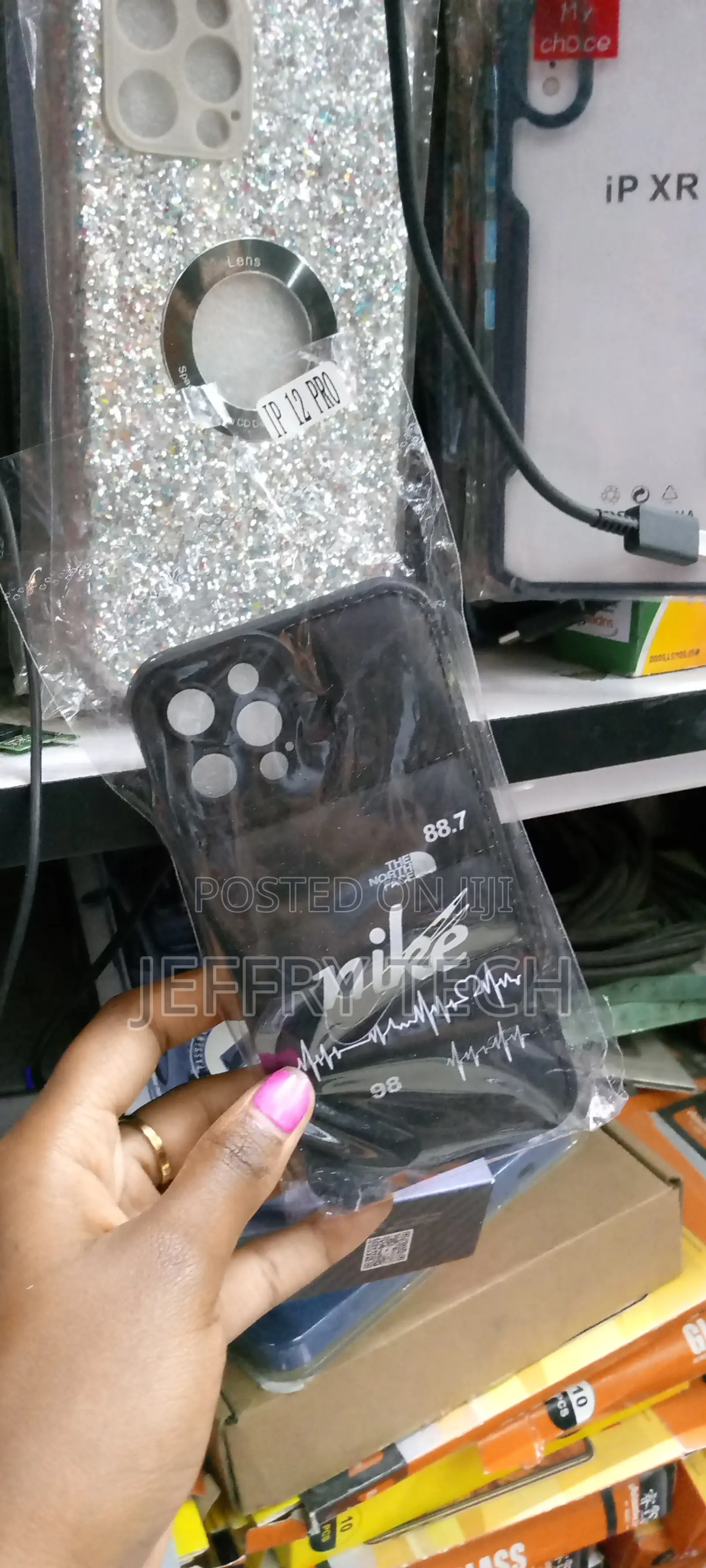 North Face Puffer Edition Silicone Case for iPhone 12 Pro