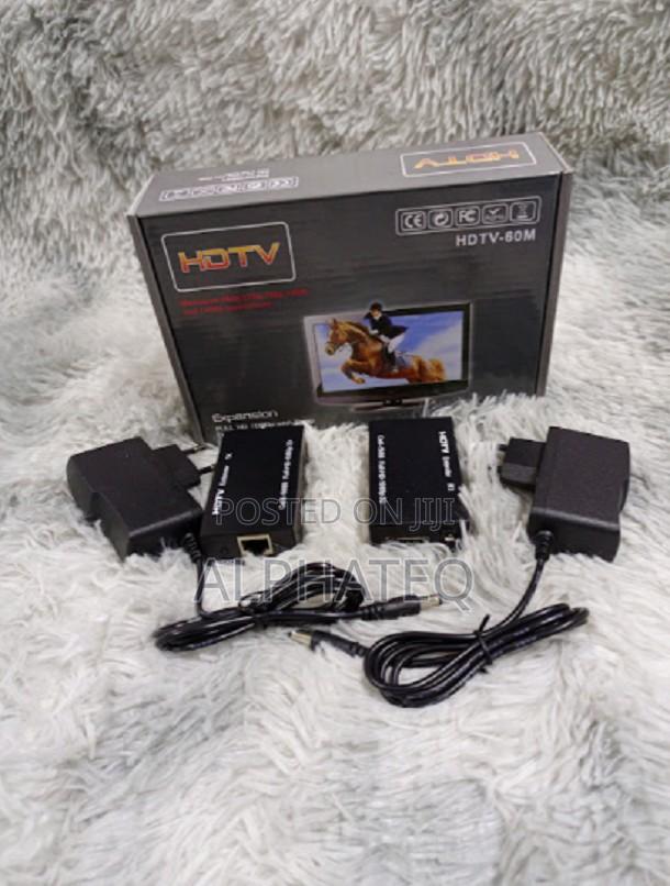 HDMI Extender Over RJ45 Cat5e/Cat6 Ethernet Cable Up to 60m