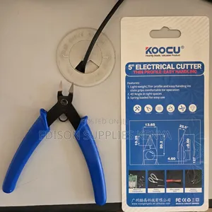 5" Inch Wire Cutting Pliers Electrical Cutter Flush Pliers