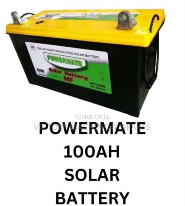 Powermate 100AH Solar Battery - main view