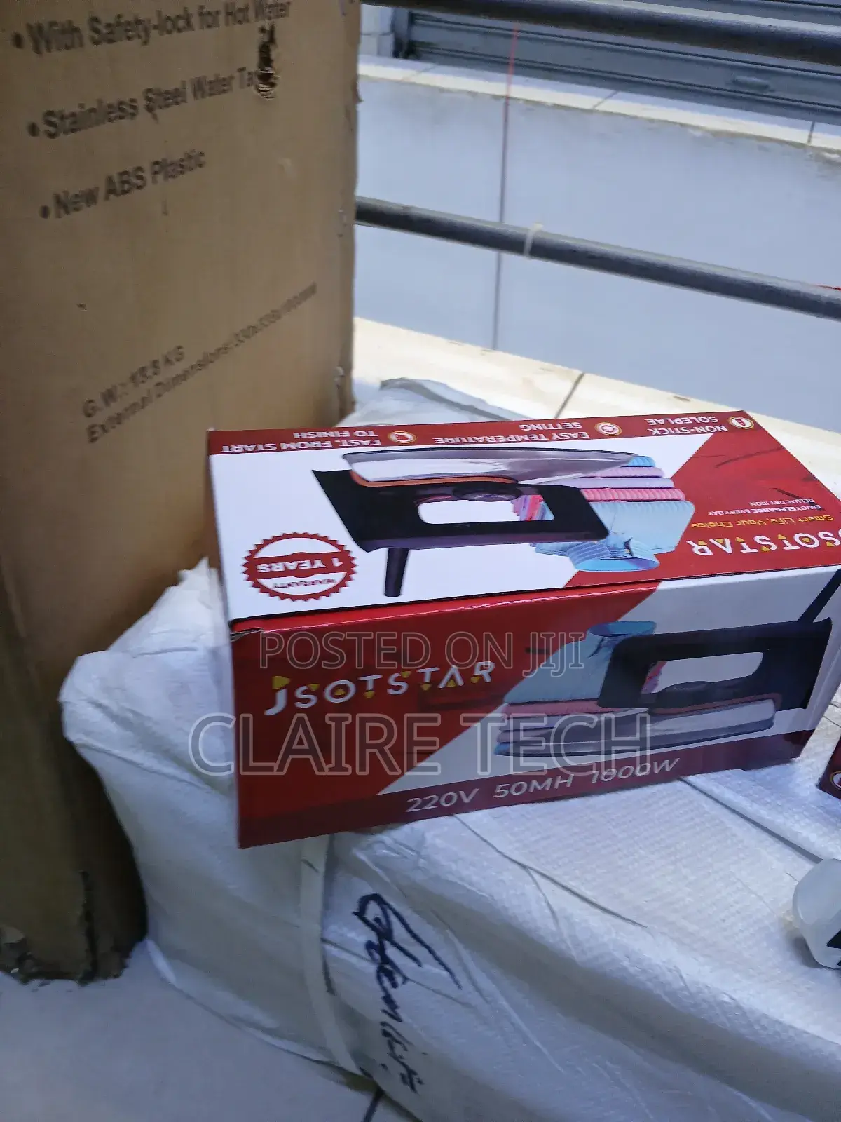JSOT Original Quality Dry Iron- Non Stick Soleplate