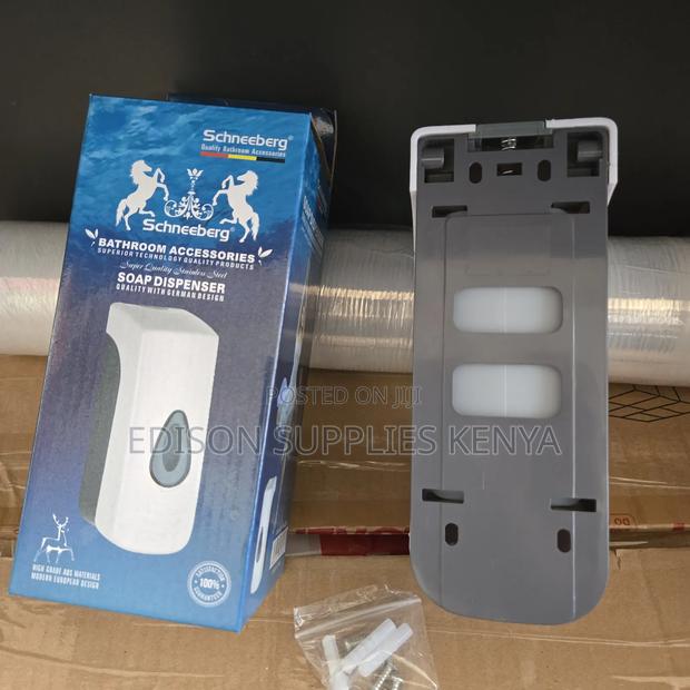 Soap Dispensers White Hand Wash Dispenser Wall Mounted - thumbnail 2