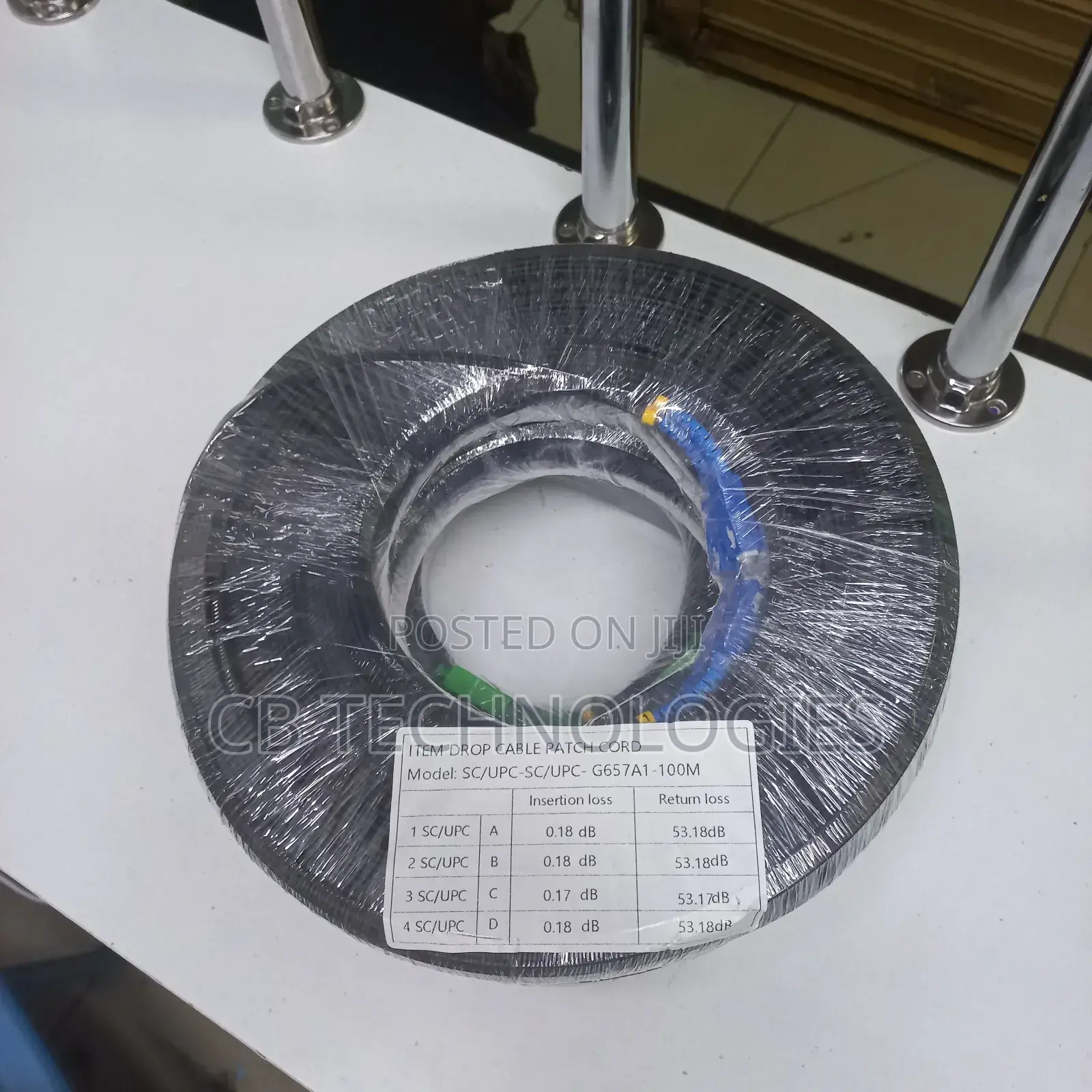 Pre Terminated Drop Cables ( 100m)