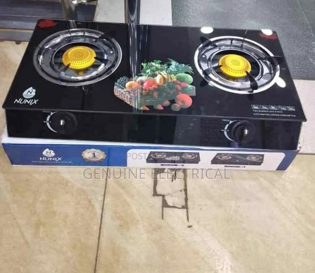 High Quality Nunix Infrared 2 Burner Cooker