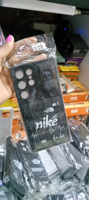 North Face Puffer Edition Case Samsung S23FE Black