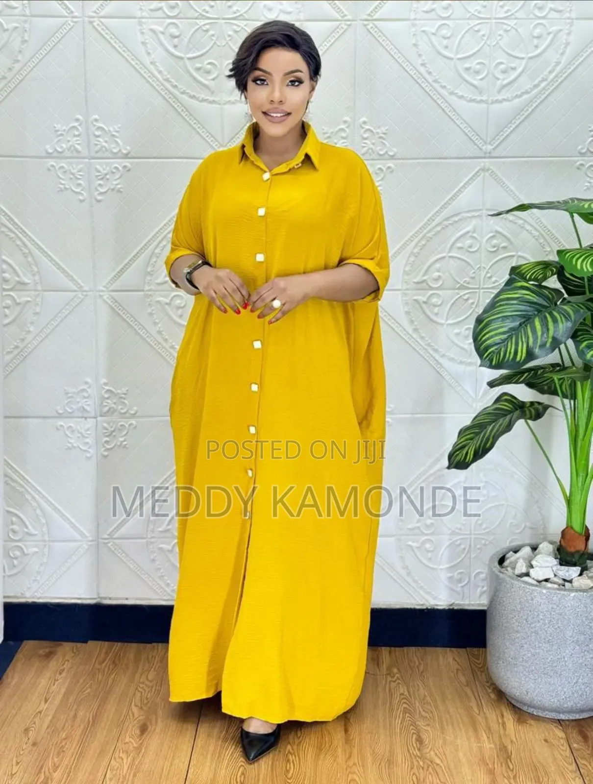 Orange Yellow Long Dress