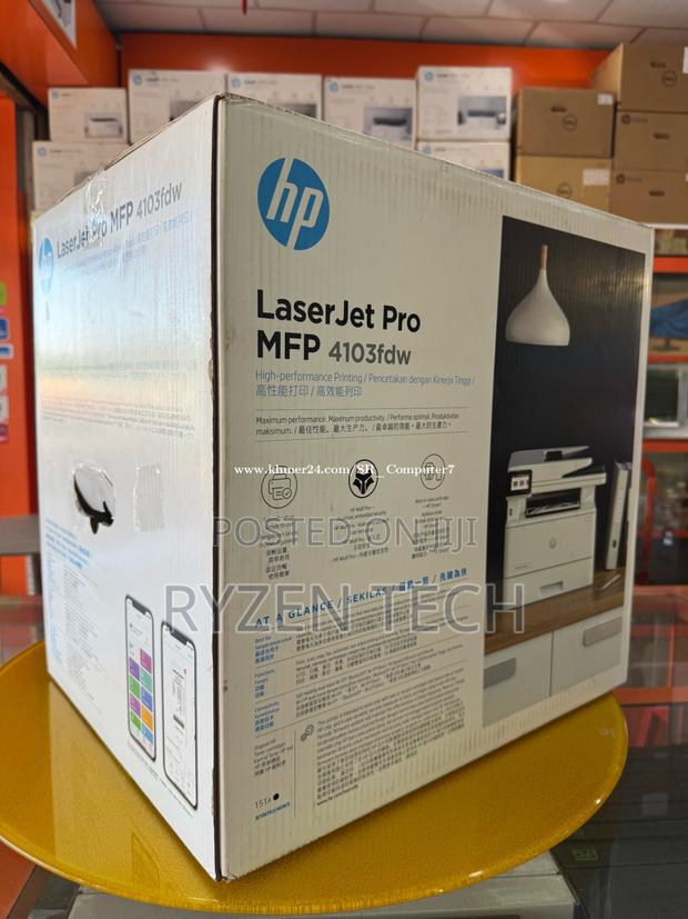 Hp Laserjet MFP 4103fdw A4 Multifunction Mono Laser Printer - main view
