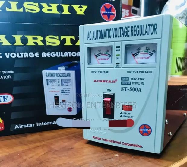 0.5 KVA Airstar Stabilizer/Regulator - main view