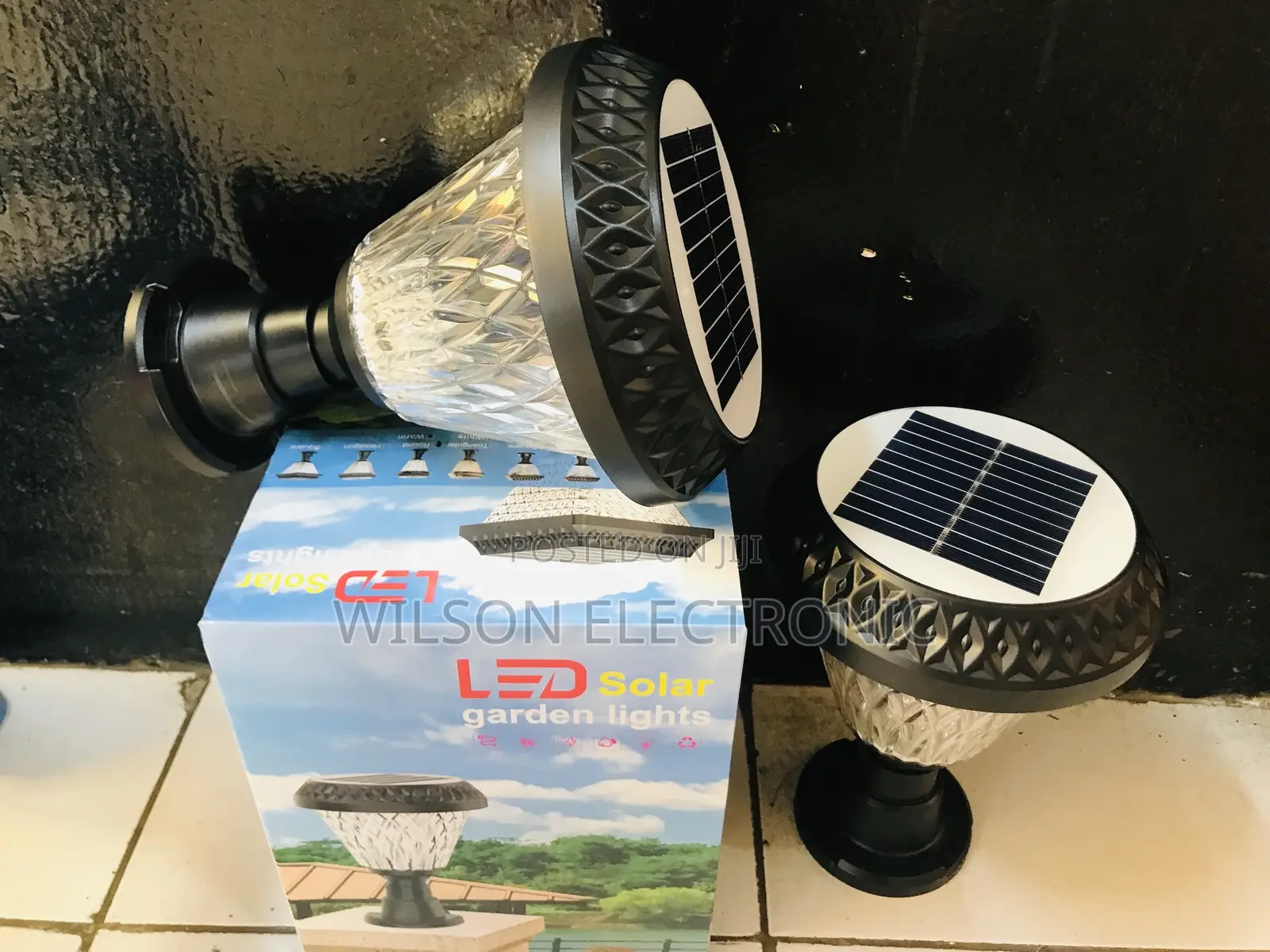 Solar Gate Light.