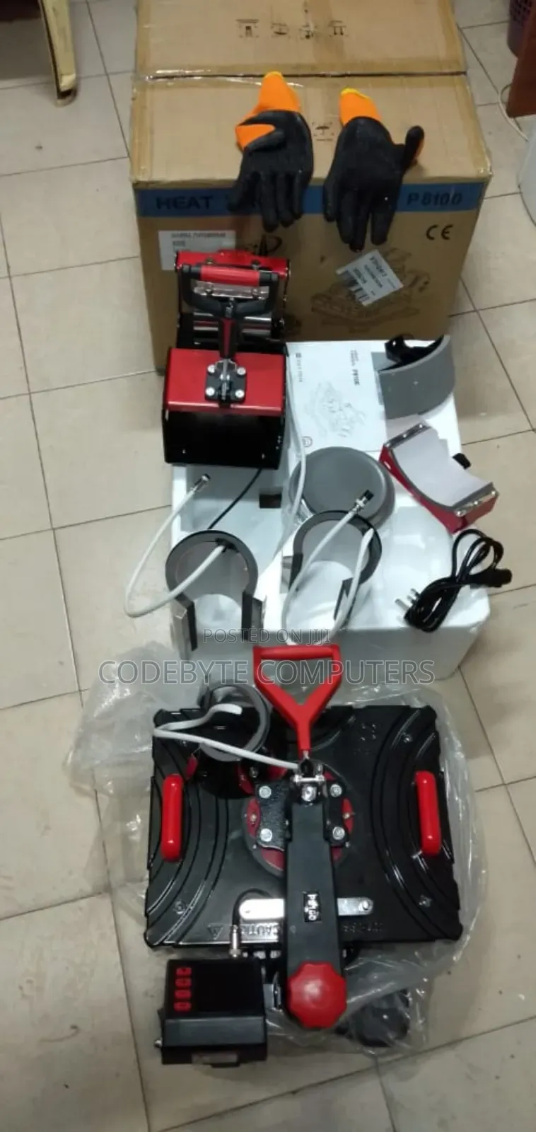 Combo Heat Press Machine (8 In 1),Sublimation Heat Press