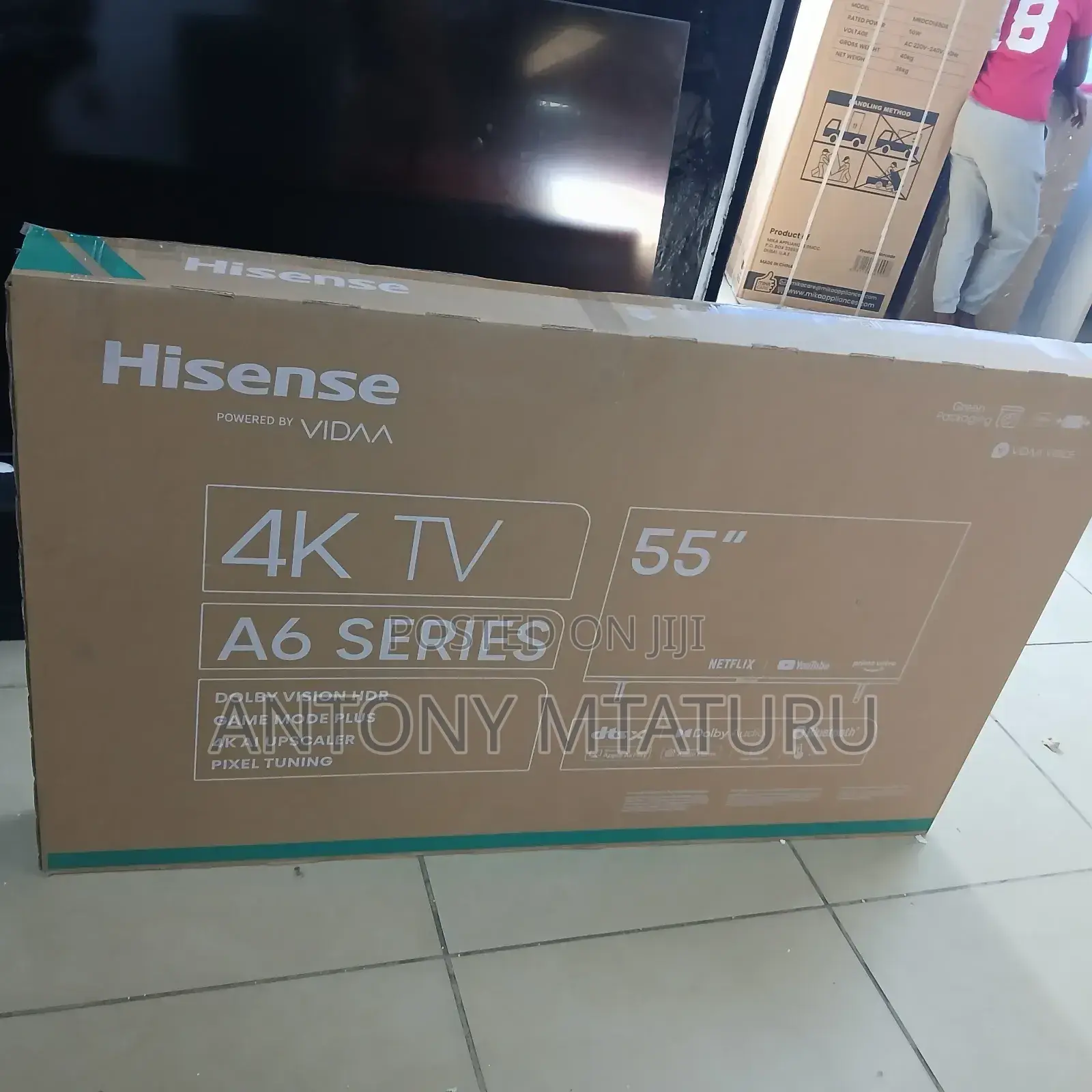 Hisense 55′′ 55a6nken (New 2024) Uhd Smart Tv