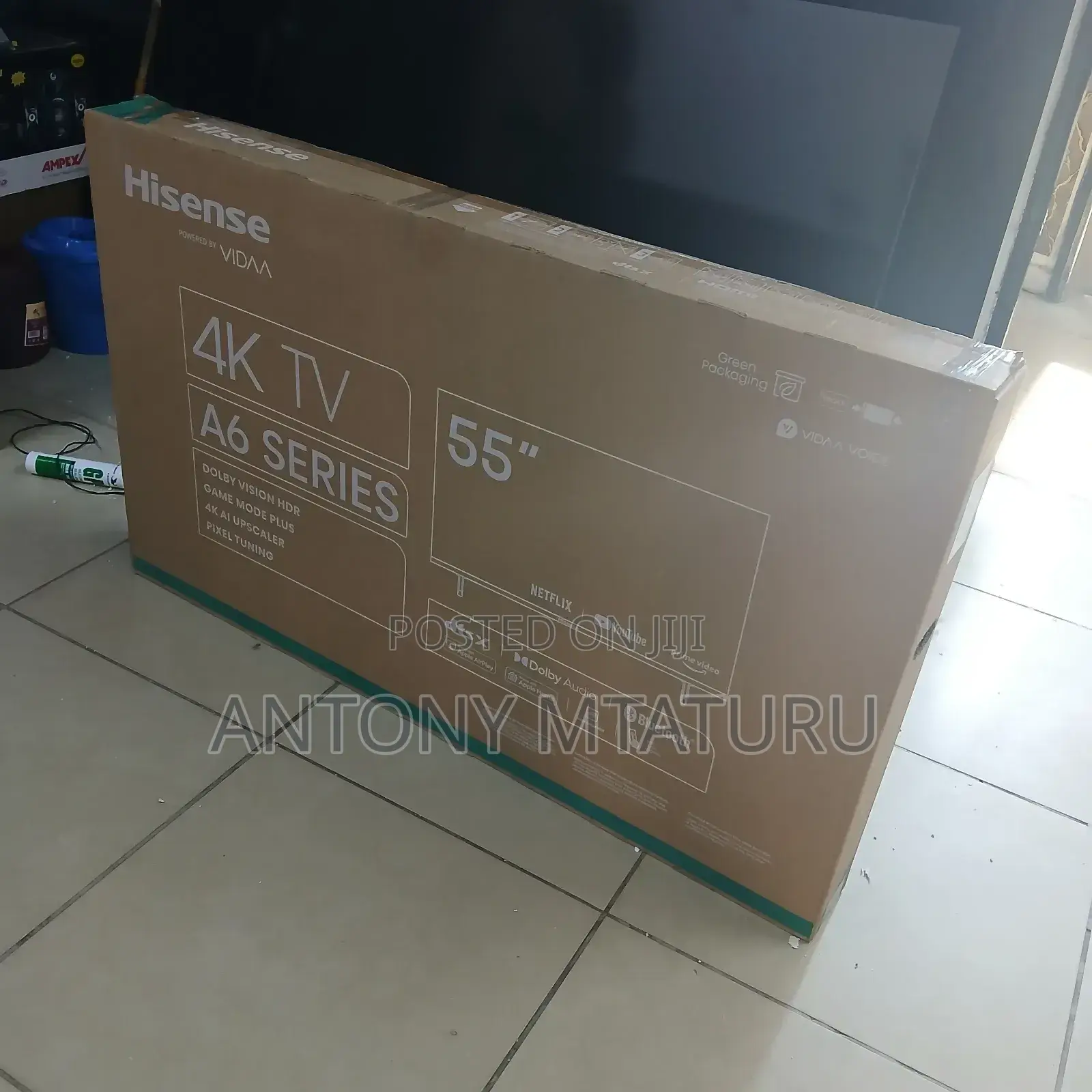 Hisense 55′′ 55a6nken (New 2024) Uhd Smart Tv