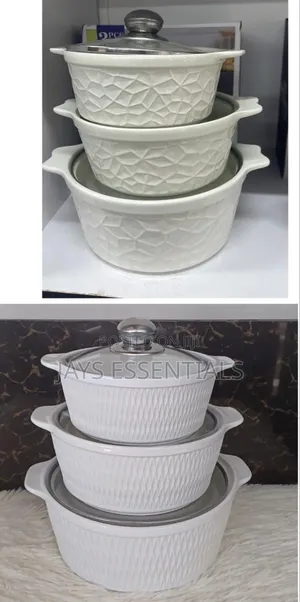 3pcs Ceramic 
Serving Set