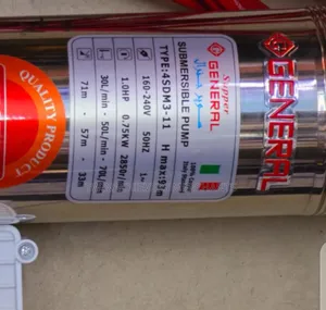 1hp Submersible Water Pump,General Submersible Water Pump