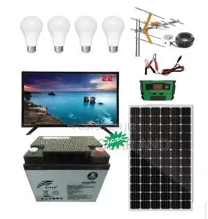 100watts Solarkit With 22" Digital TV