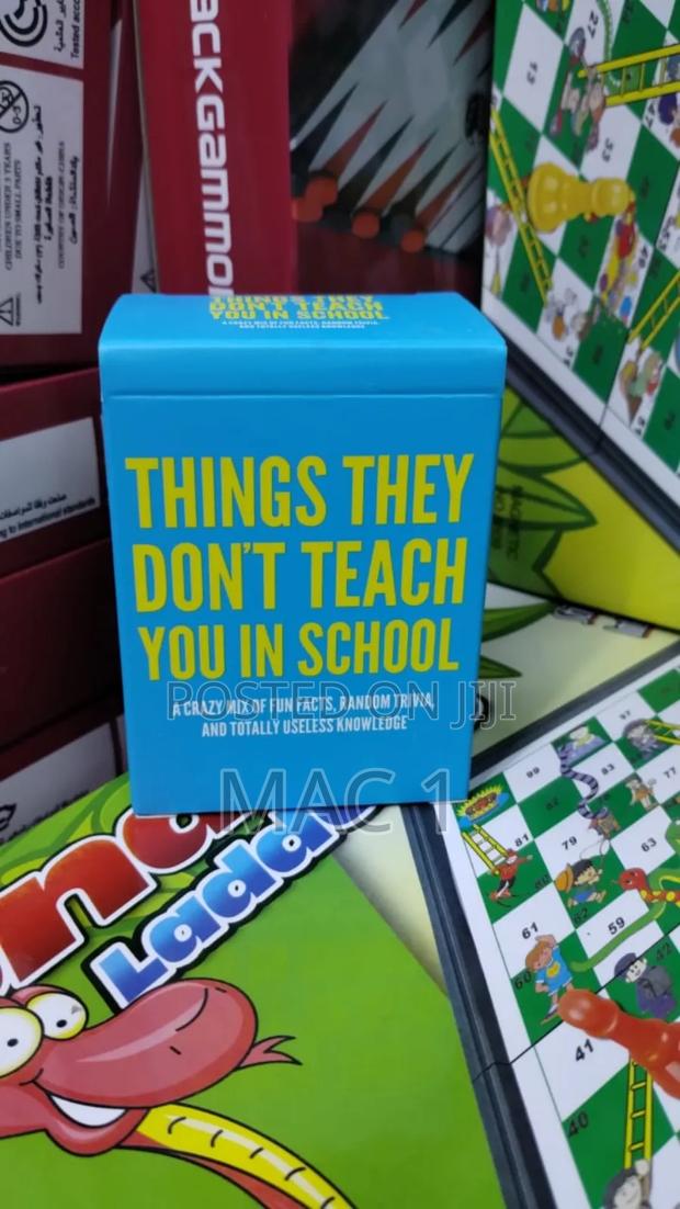 Things They Dont Teach You in School - main view